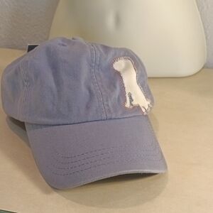NWT Daniel Cremieux Blue/Grey Distressed Look Adjustable Cap ***Imperfect